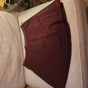 The Limited burgundy skirt